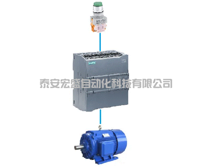 西門子1200PLC基本指令學(xué)習(xí)——電機(jī)一鍵啟停控制程序編寫與解析